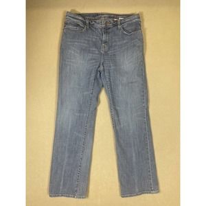 Seven7 Womens‎ 14 Mid Rise Blue Jeans Stretch Pockets Cotton Straight Leg
